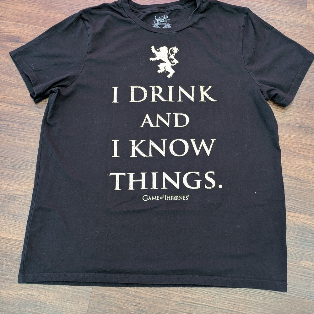GAME OF THRONES Black Kids T-Shirt